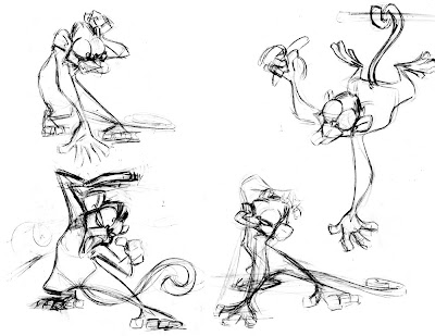 blue lemon animation monkey design monkey design