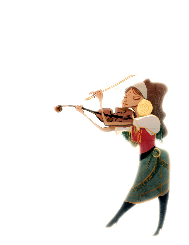 Gypsy Cartoon Characters