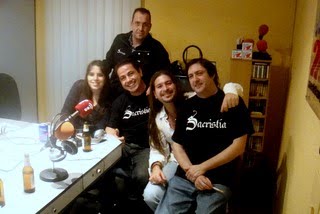 Sacristía en El Antro del Rock.