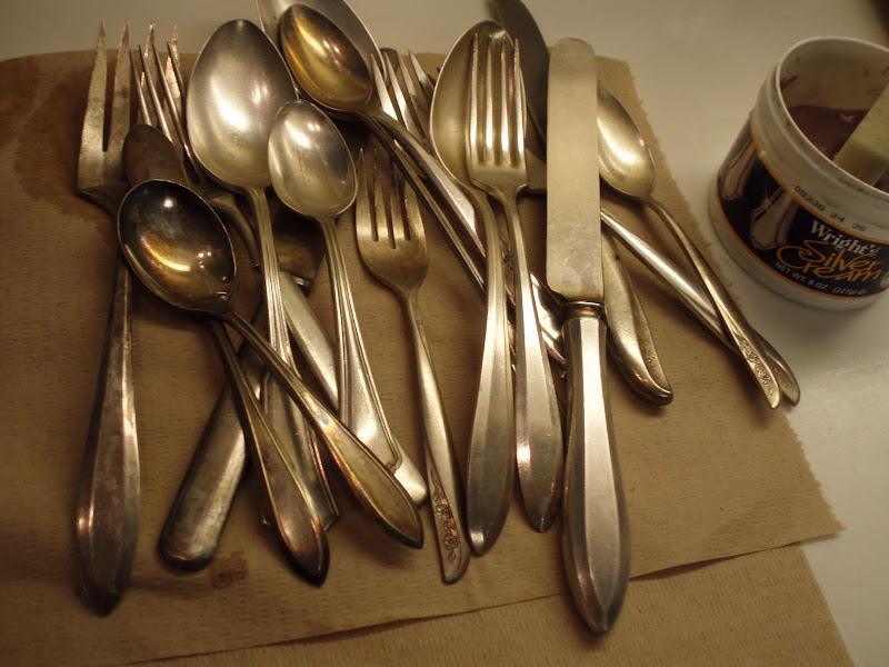 Affordable Accoutrements Silver for Your Table! From Goodwill???