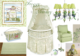 Simplified Bee®: Frog Prince Nursery Room Decorating Ideas