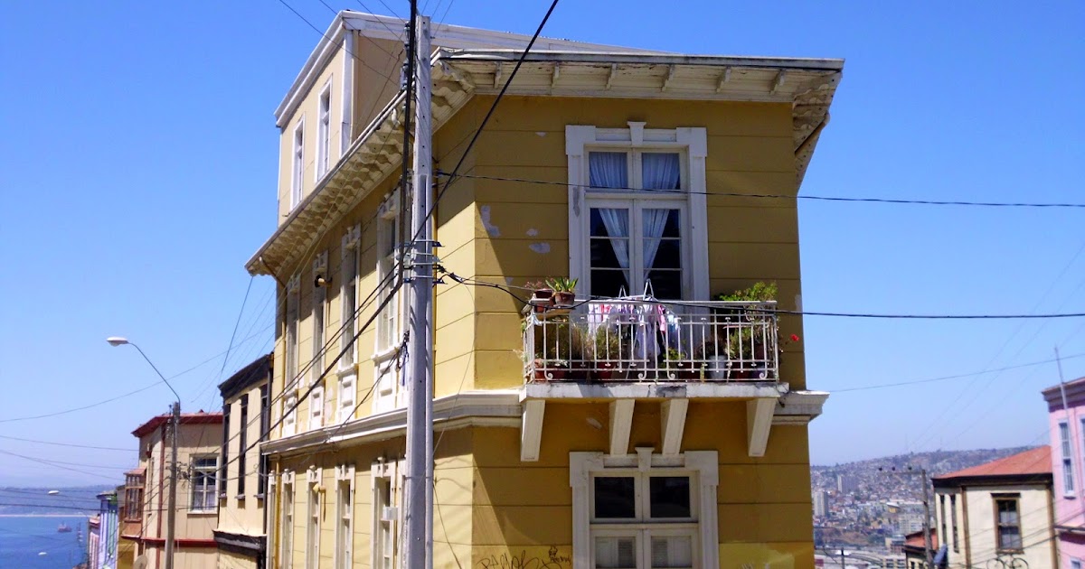 noticias de valparaiso: Die Kunst Häuser zu bemalen