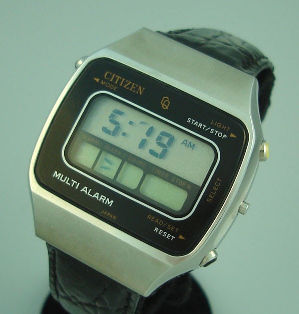 One carrion per passenger. Vintage Citizen Multi Alarm I love this