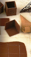Dica: Decorações de Chocolate Caixinhas+de+Chocolate