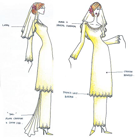 Design Baju Pengantin