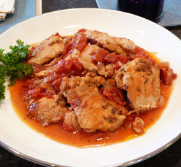 CHICKEN CACCIATORE