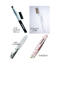 How would you like to have a pair of nail clippers, tweezers, a brow shaping