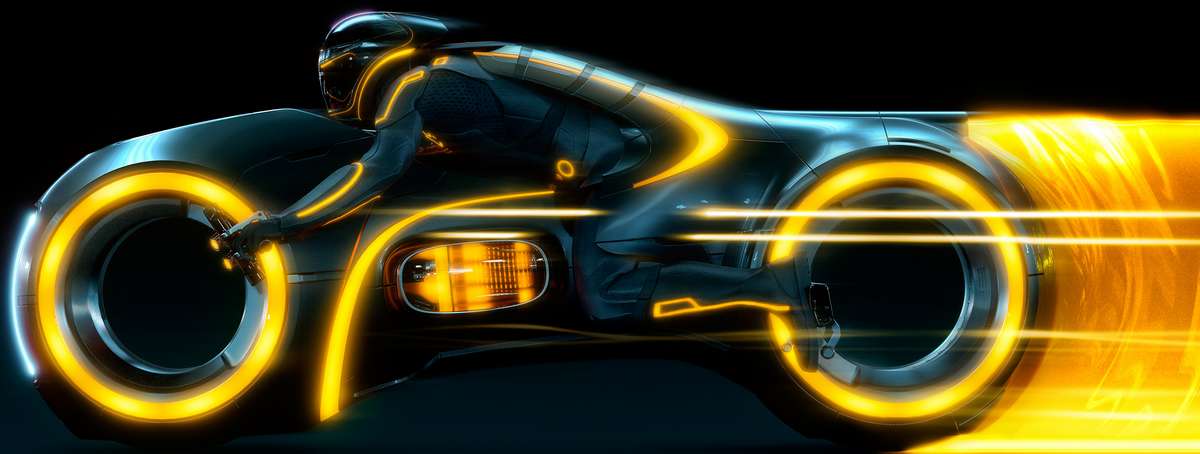 Tron Bike Posted by Kustom King at 1233 AM 