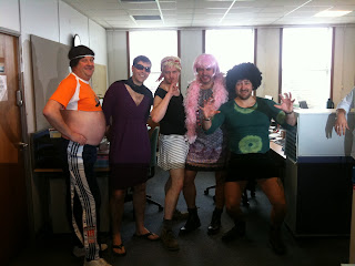 Cllrs Andrew Long (sporty), Scott Mann (posh), Jeremy Rowe (ginger), Steve Double (baby) and Andrew Wallis (scary)