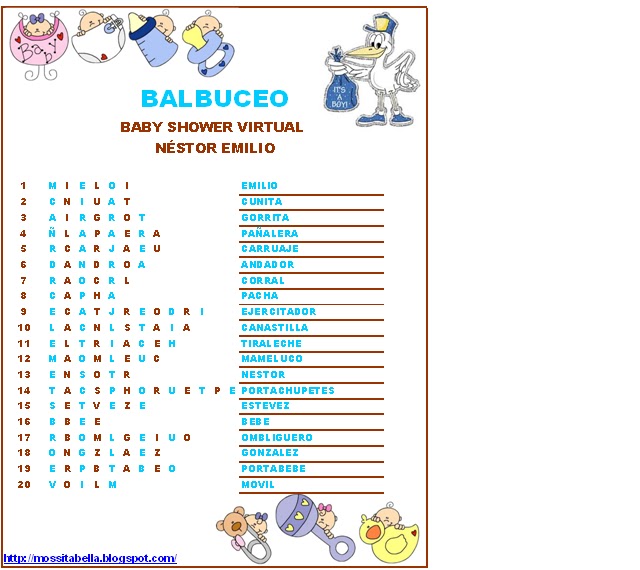 16 Juegos Para Baby Shower De Hombres Y