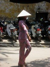 The ubiquitous Vietnamese pantsuit