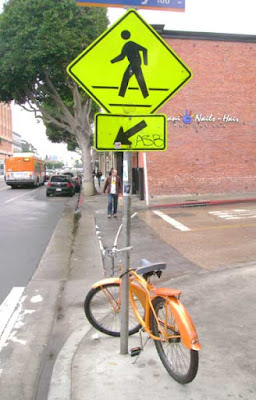 Orange Bike on Main St.
