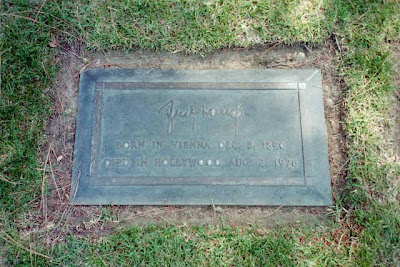 Fritz Lang at Forest Lawn Hollywood Hills