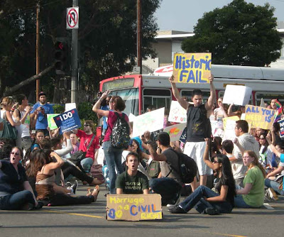 UCLA Gays Protest Prop 8