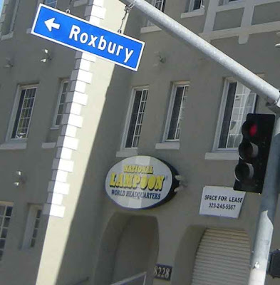 National Lampoon World Headquarters - Roxbury and Sunset - West Hollywood