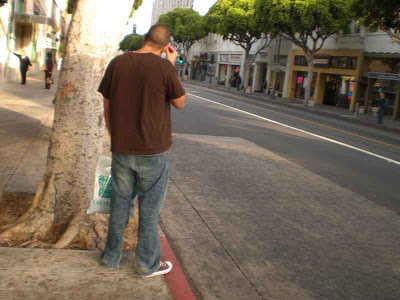 Waiting For the Bus - Santa Monica