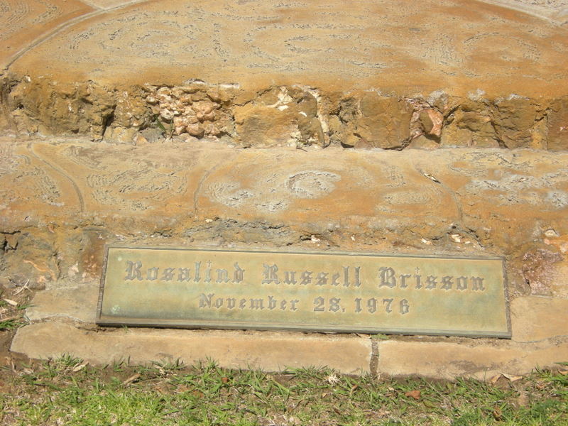 RIP Los Angles Celebrity Grave Actress Rosalind Russell