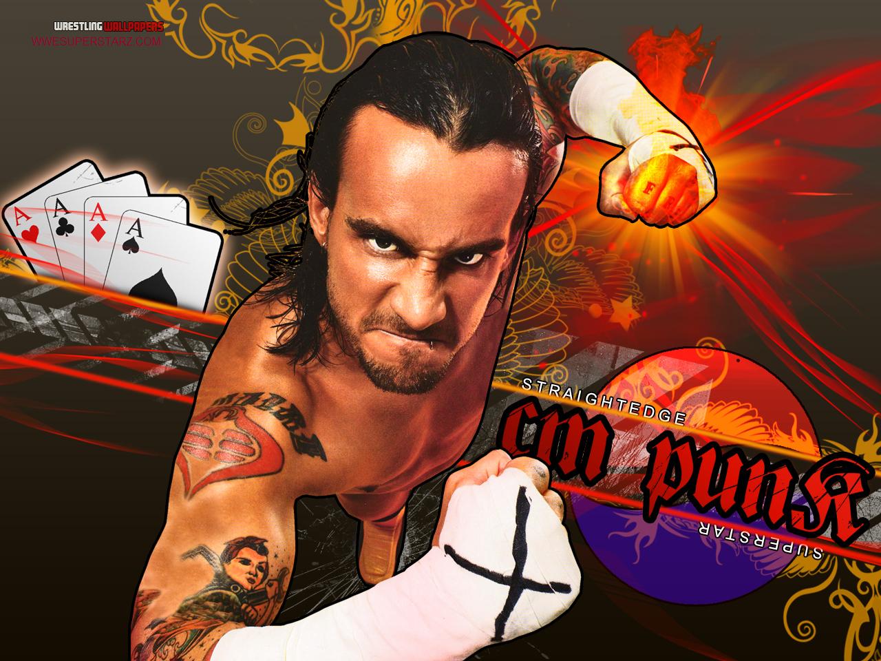 WWE WRESTLING, RAW, SMACKDOWN, THE DIVAS Cm Punk