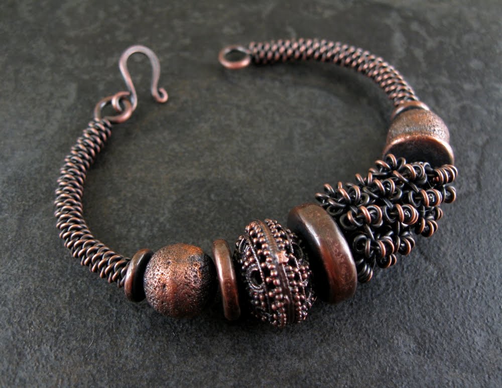 Wickwire Jewelry Week 27Copper Bangle