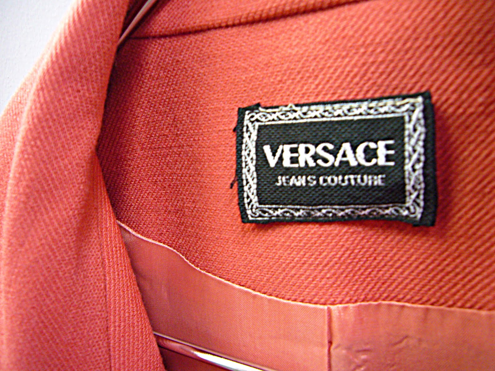 Versace Label Clothing packaging, Versace, Fashion labels