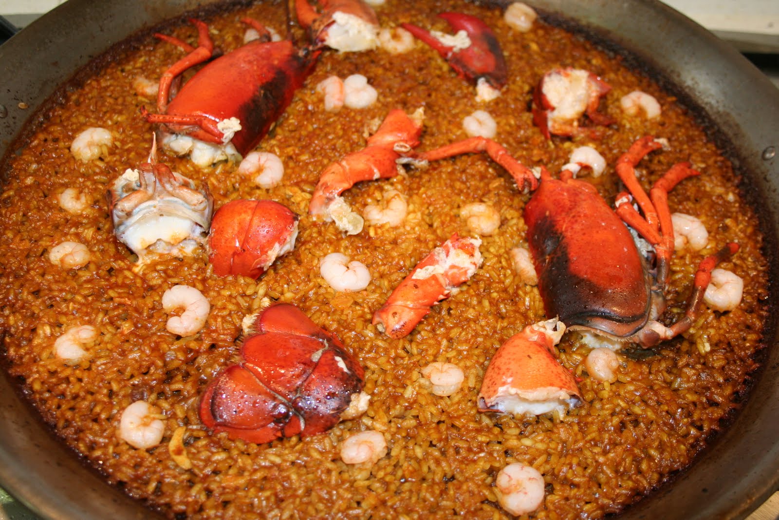 La libreta de recetas PAELLA DE BOGAVANTE