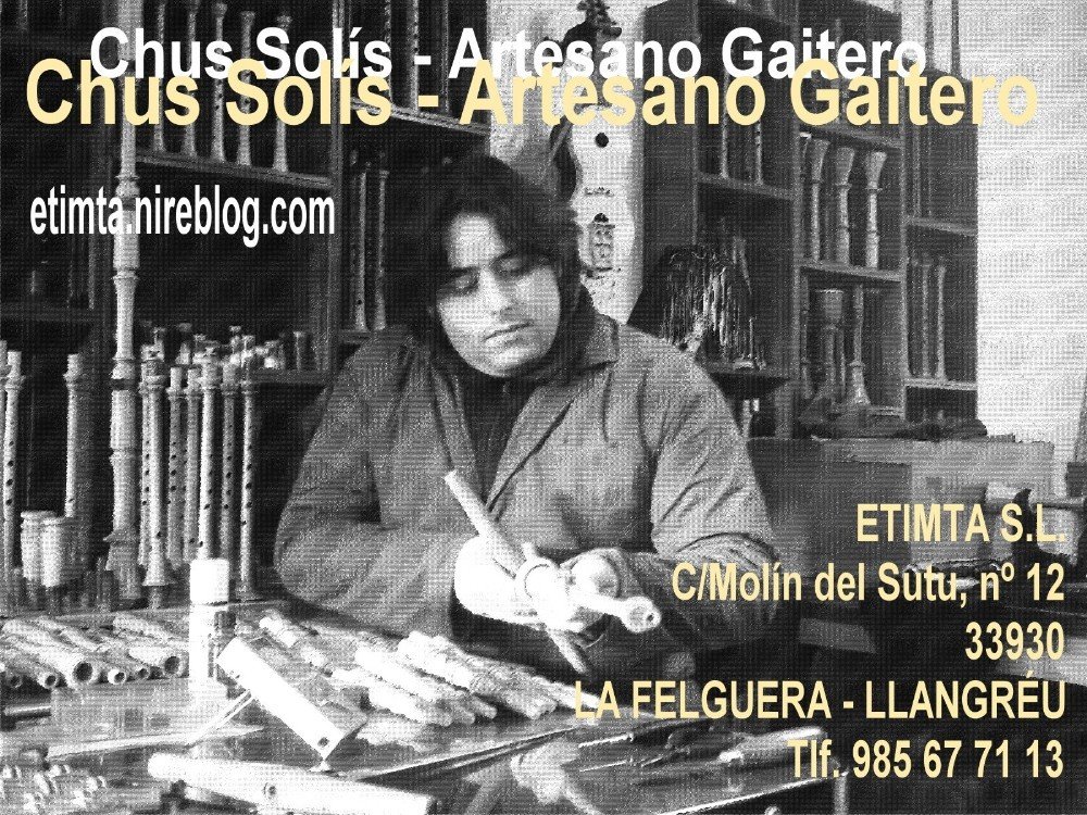 Chus Solis Artesano luthier gaitero