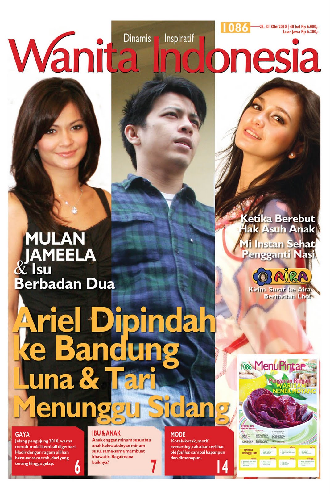 Tabloid Wanita Indonesia: Tabloid Wanita Indonesia Edisi 1086