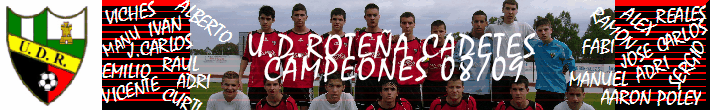U.D.ROTEÑA CADETE