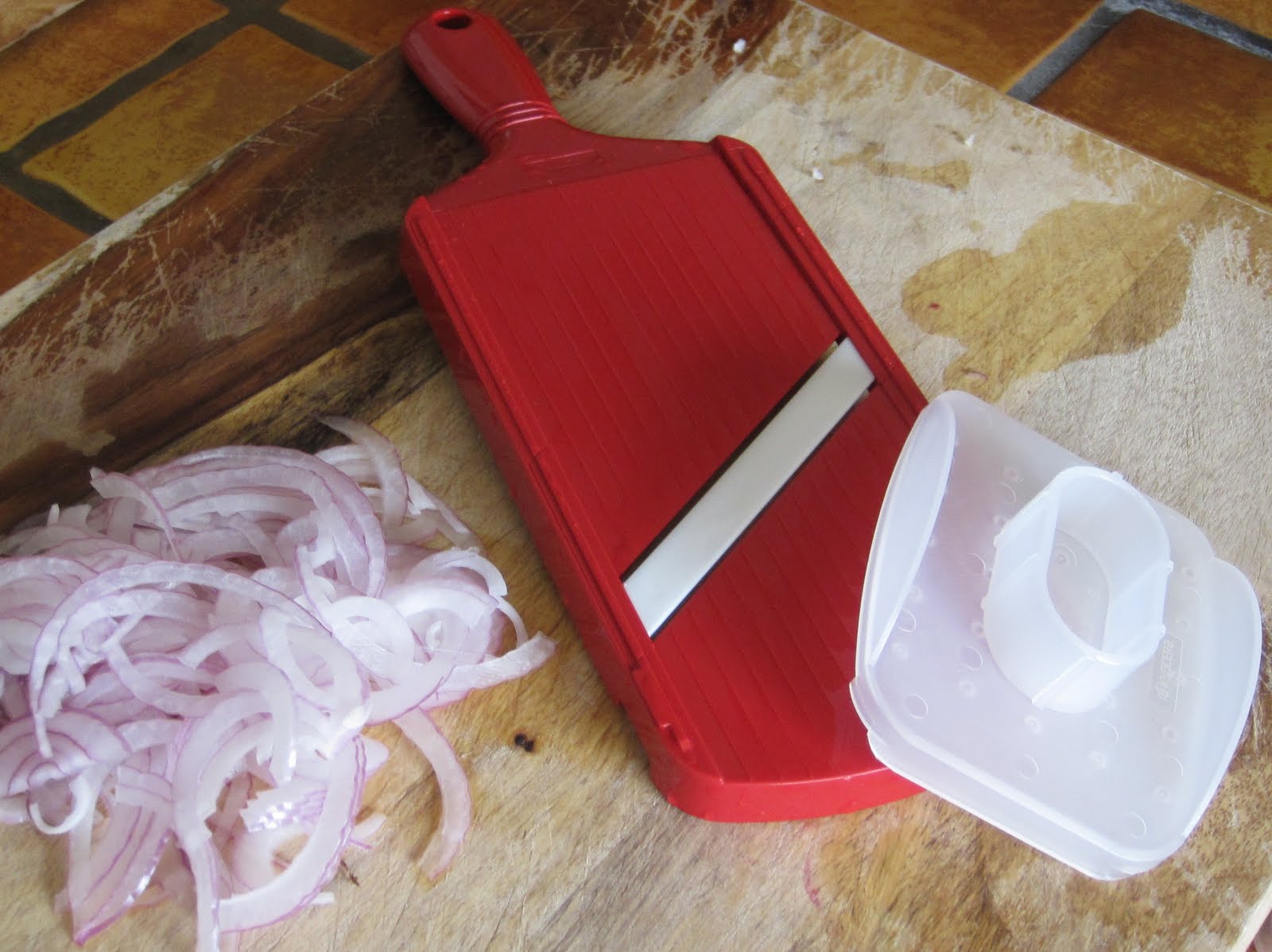 diet schmiet! Perfectly Thin... Sliced Vegetables