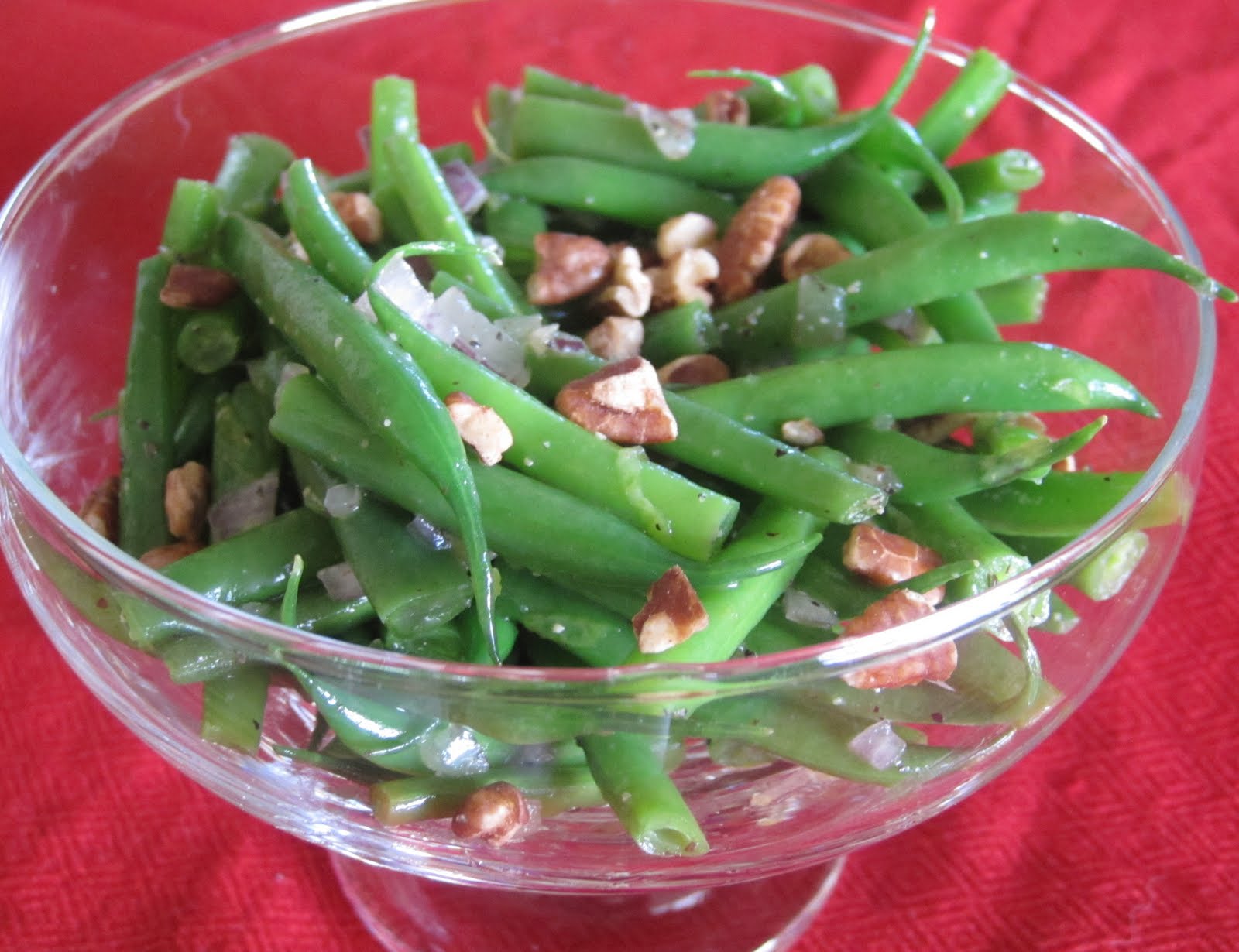 diet schmiet! Snack Time Jazzied Green Beans