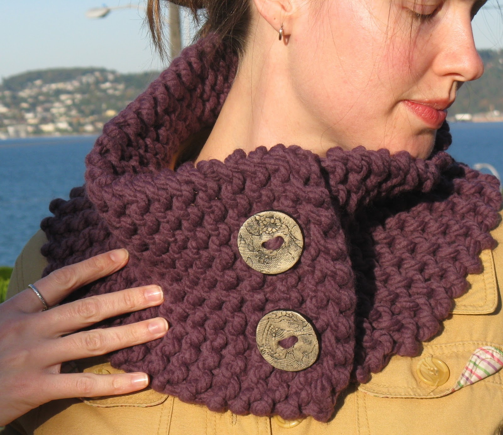 Button Scarf