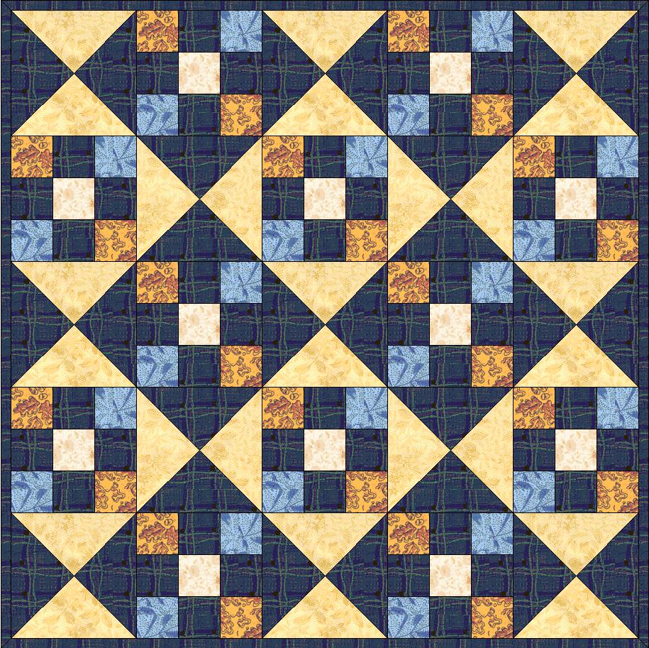 Gene Black an Alabama Artist and Quilter Design Idea Electric Quilt