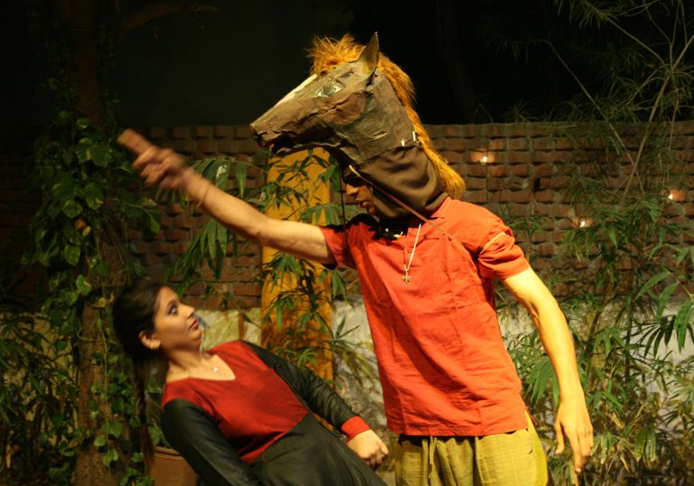 Multiple Track of Mind HAYAVADANA The Story in brief