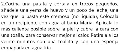 Mascarillas nutritivas