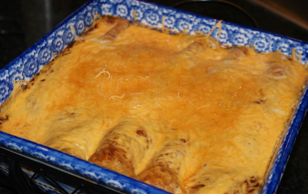 Little Bit of Everything Cream Cheese Enchiladas