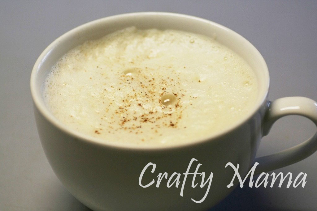 ) Crafty Mama Egg Nog Cappuccino