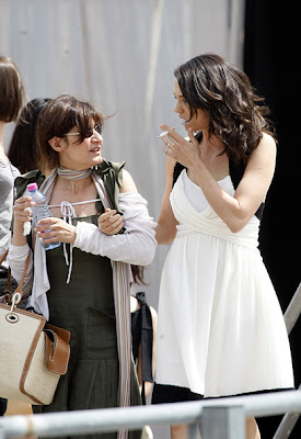 Asia Argento is seen smoking at Cannes