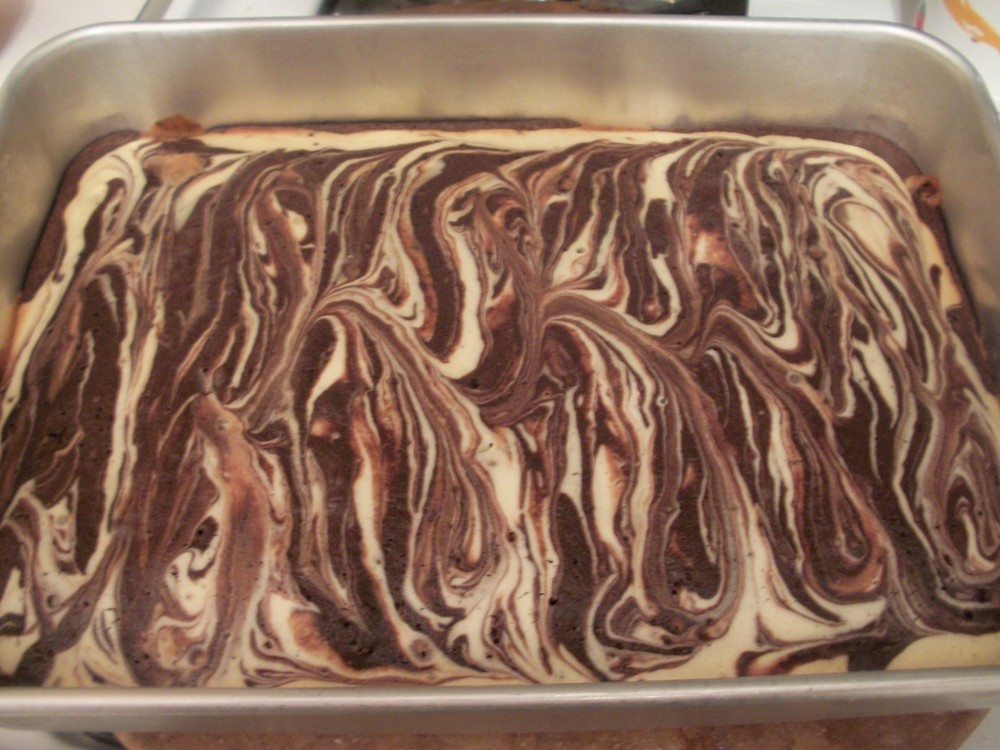 Cook with Sara Cream Cheese Brownies
