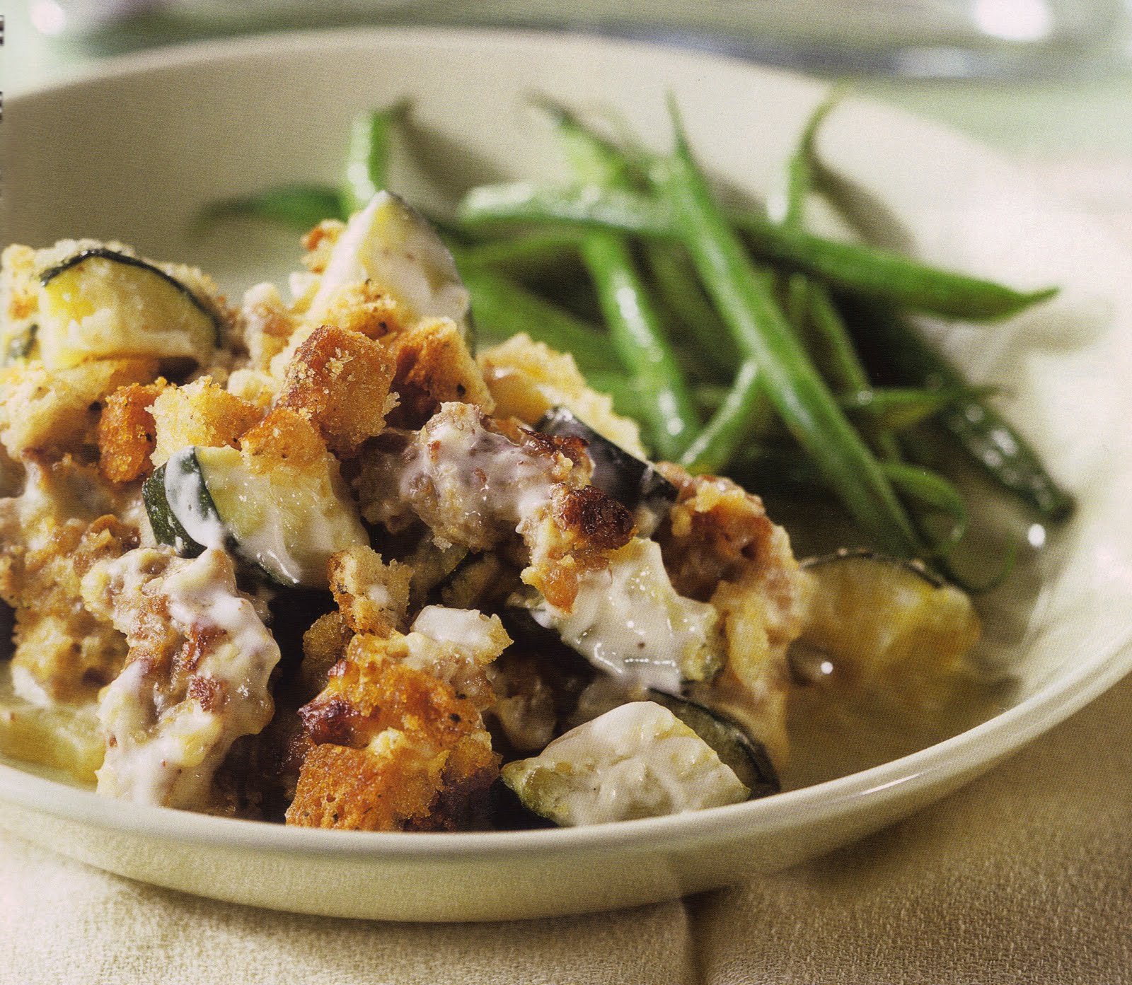 Crazy Deliciousness ZucchiniSausage Casserole