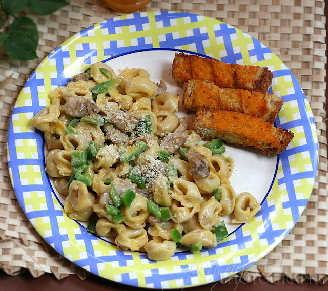 Creamy Tortellini The Peach Kitchen