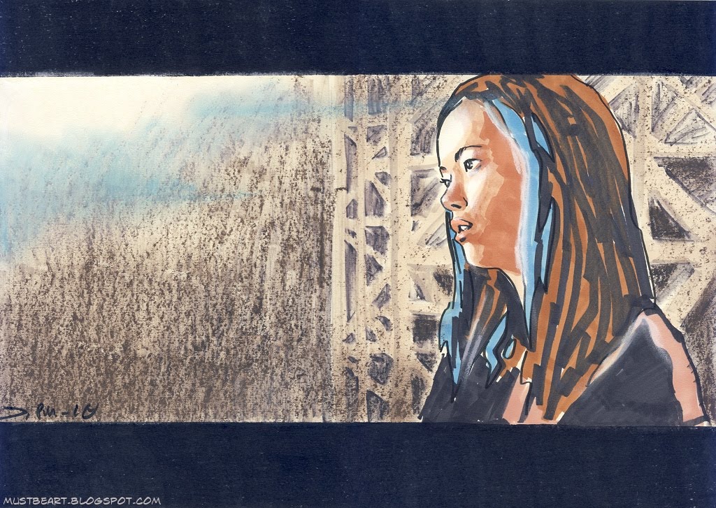 Future World Drawing