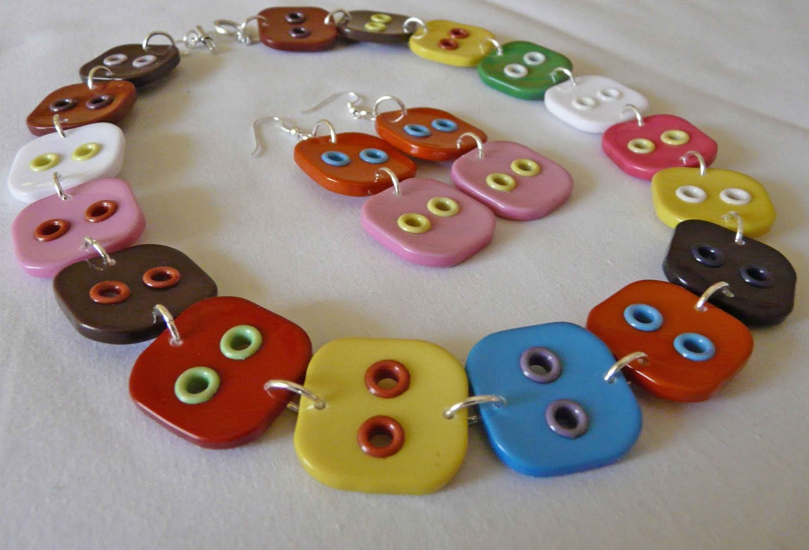 Buttons Necklace
