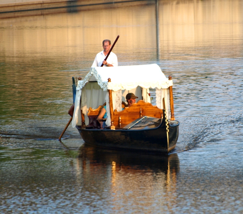 The Gondola Blog A Gondola passes by on Brush Creek