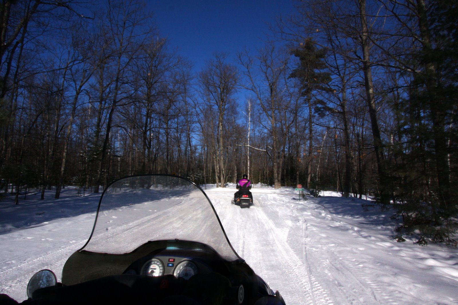 Black Bear Lodge St. Germain, WI More Snowmobiling Photos January
