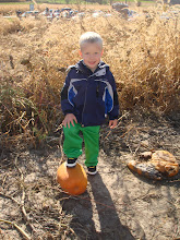 Keenan trap the pumpkin (per Soccer rules) :)
