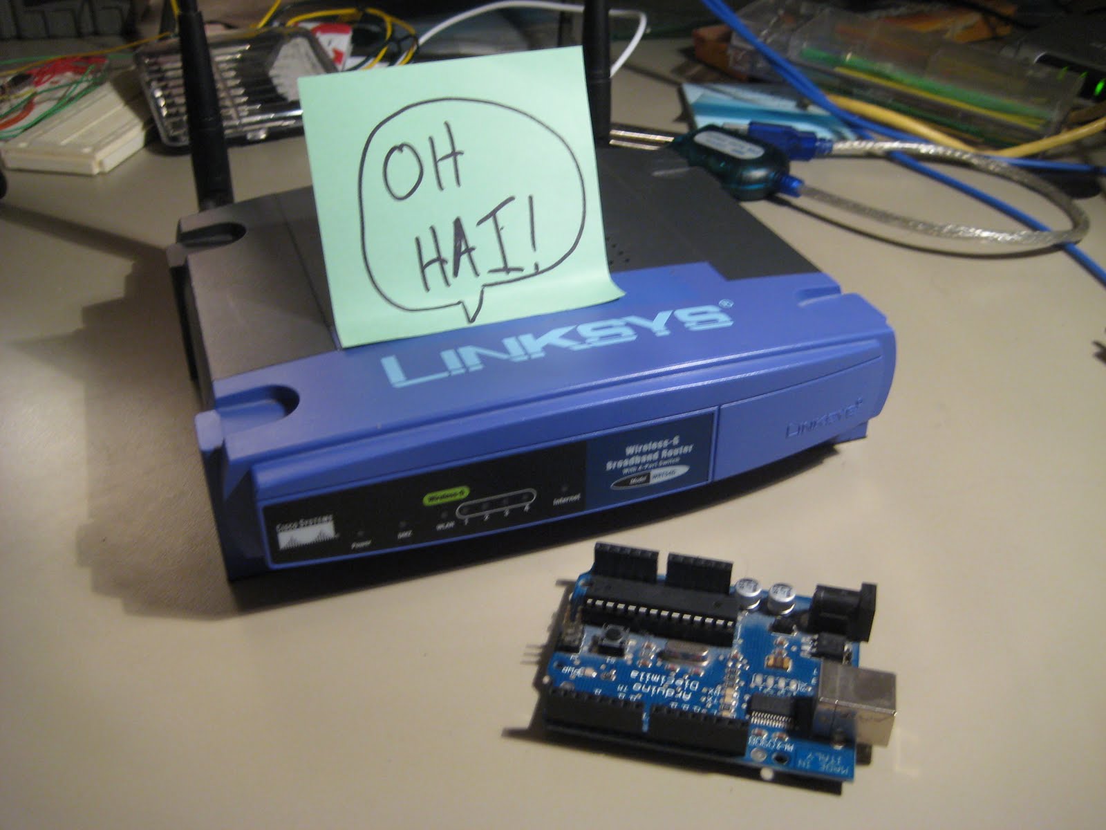 The Life of Hacking the WRT54G(L) Serial Port