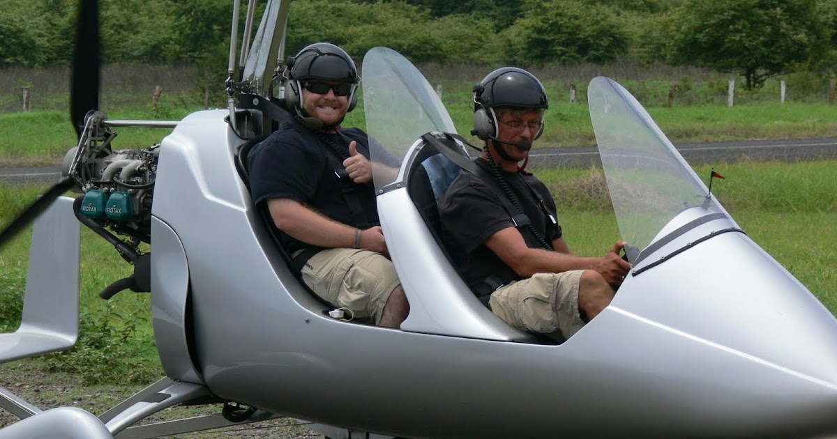 Tamarindo, Costa Rica Daily Photo Return from gyrocopter flight