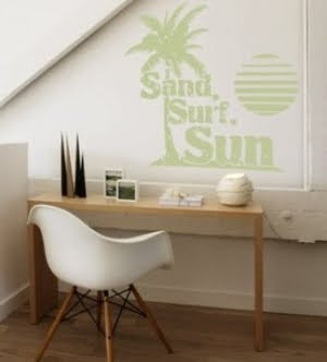 palm tree decals