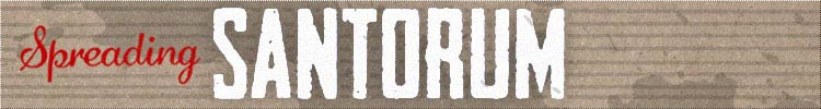 Spreading Santorum