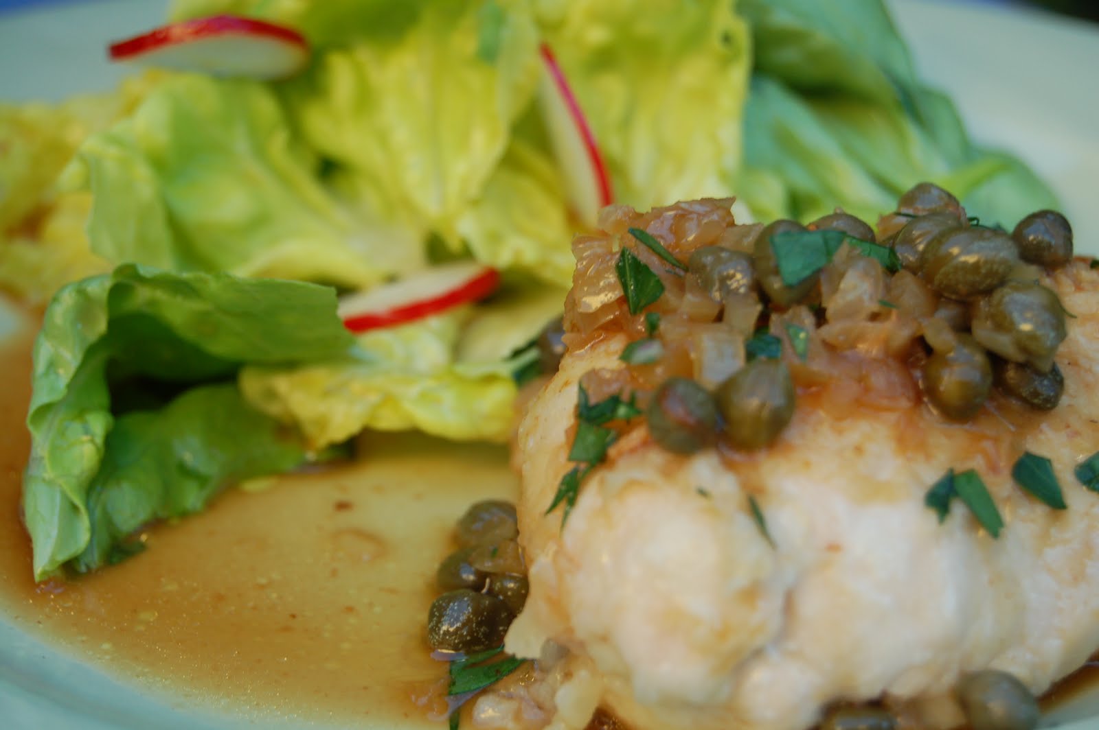 Chicken Marsala with Capers